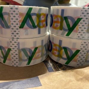 eBay swag tape 4 rolls of eBay tape